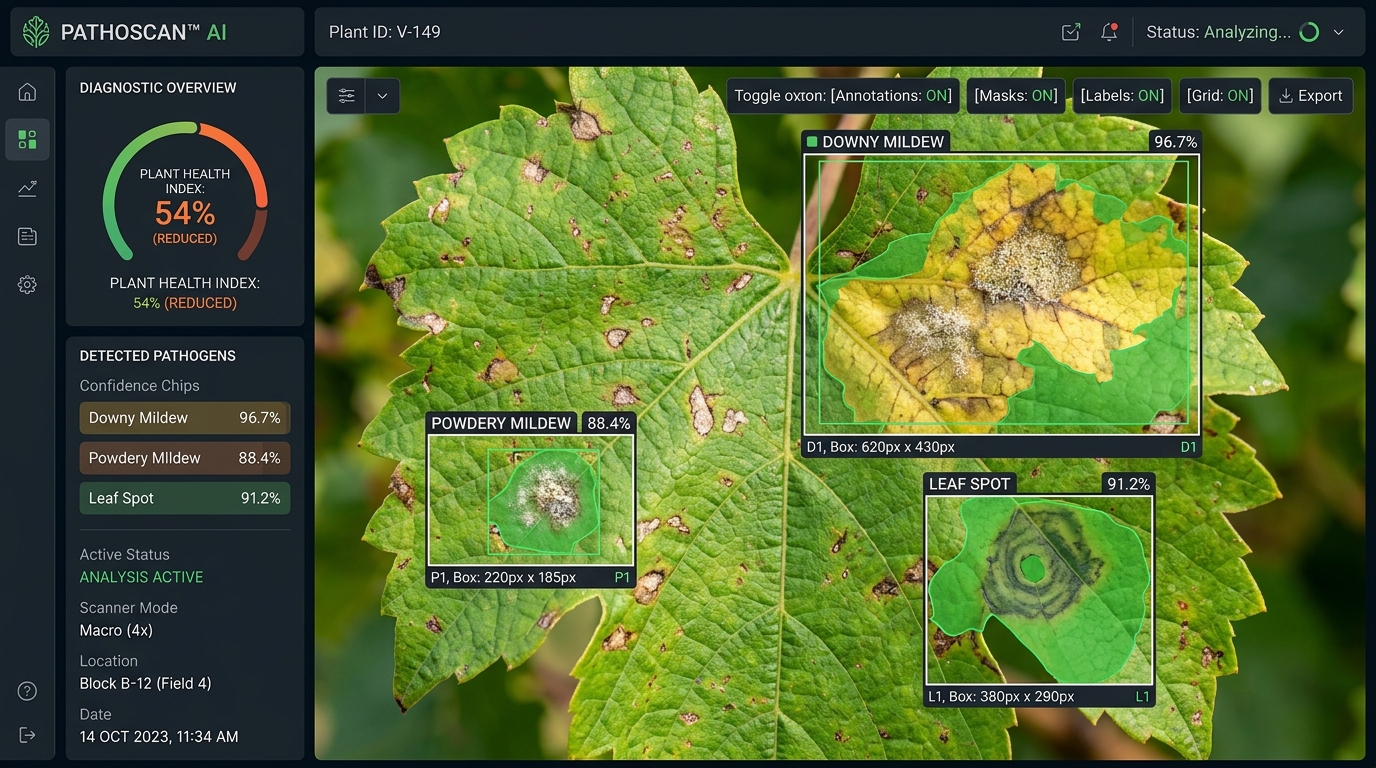Plant Disease Detection AI Scanner